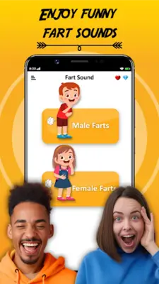 Fart sounds prank funny sounds android App screenshot 5